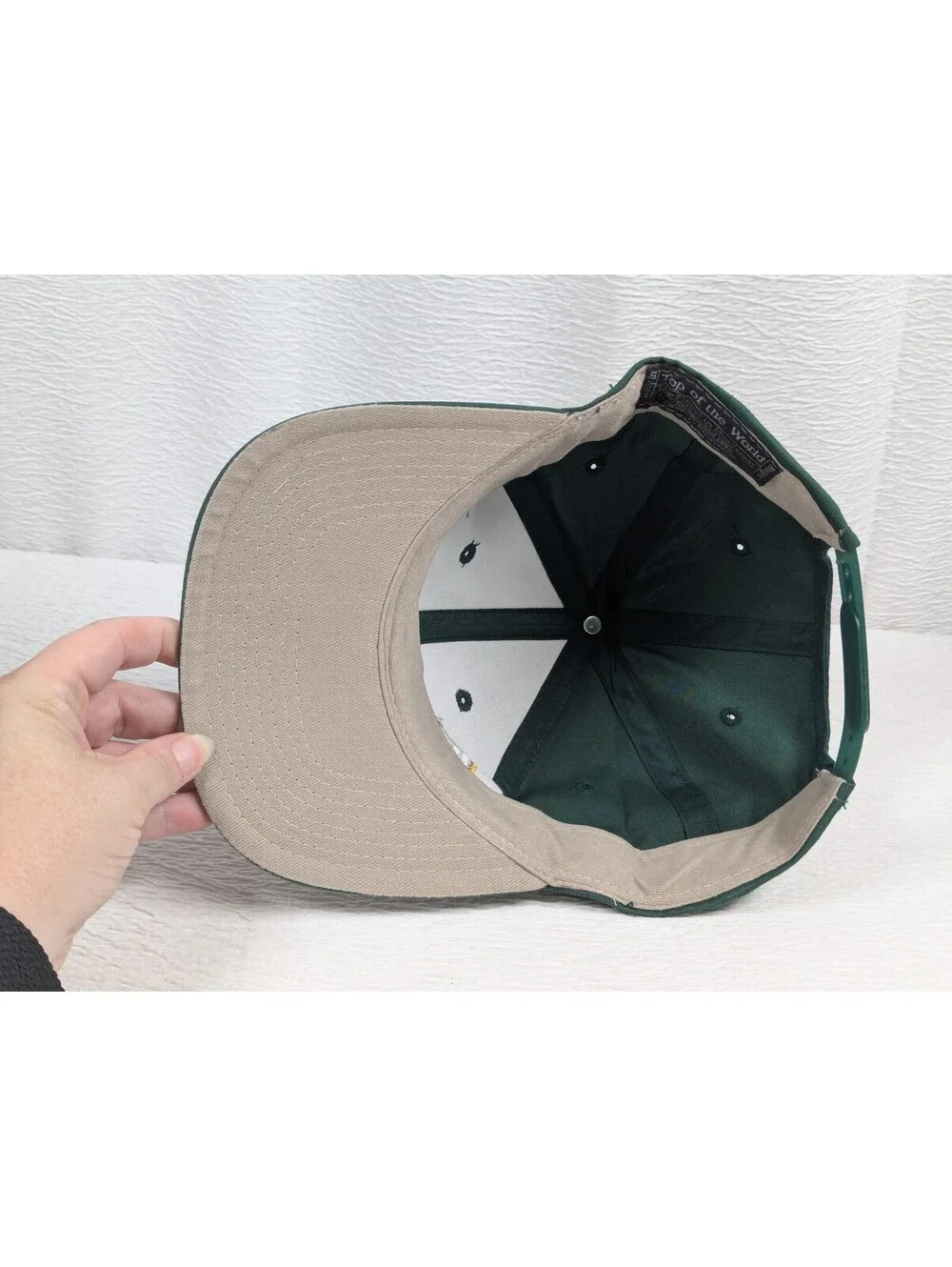 Bomgaars - Hat / Cap - Baseball Employee - OSFM Adjustable - Green / Yellow